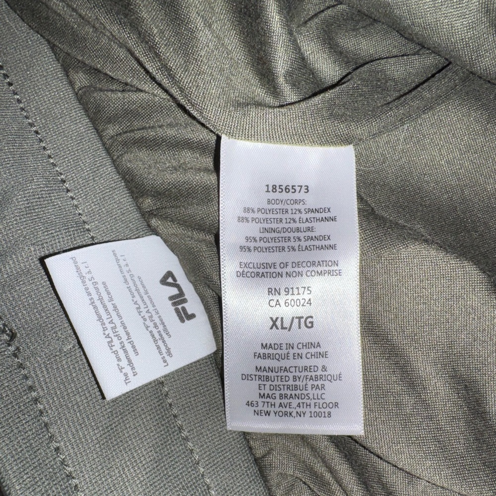 FILA‎ Women's Lined Jogger size XL - Khaki - Picture 4 of 15